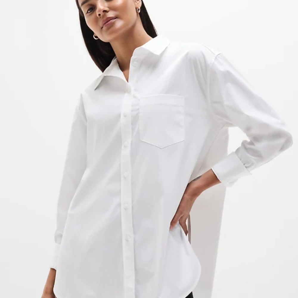 Midday Oversized Poplin Shirt